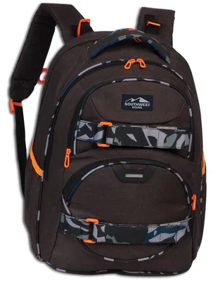 Obrázok produktu pre Taška na zips Southwest čierna polyester ORI6202S