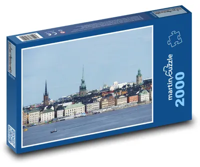 Obrázok produktu pre martinpuzzle – Puzzle 2000 – Štokholm – Švédsko, jazero