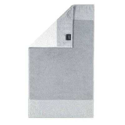 Produktbild von CAWÖ Gästetuch - Luxury Home, C Two-Tone, 30x50 cm, Walkfrottier Platin