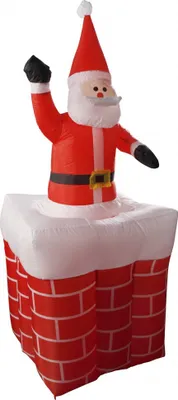 Produktbild von Weihnachtsmann Figur Aufblasbar Dekoration