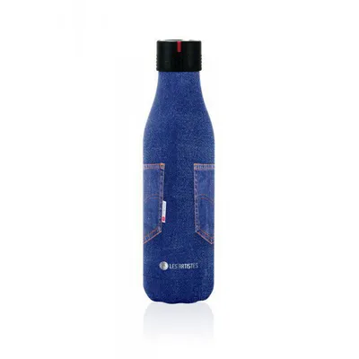 Produktbild von LES ARTISTES A-2070 Isolierflasche 500ml, Denim blau