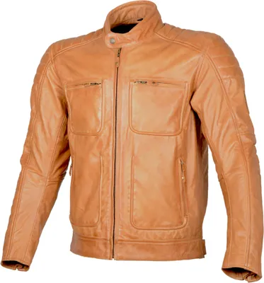 Produktbild von BOOSTER SPITFIRE Lederjacke camel braun M