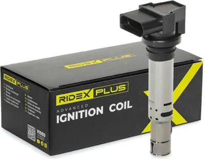 Produktbild von RIDEX PLUS 689C0003P Zündspule für VW Golf IV Schrägheck (1J1) GOLF VI (5K1) POLO (9N) Golf V Schrägheck (1K1) Polo Schrägheck (6R1, 6C1)