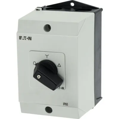 Produktbild von EATON T3-4-8410/I2 Stern- 207195 Dreieckschalter Kont8 32A 0-Y-D 60°
