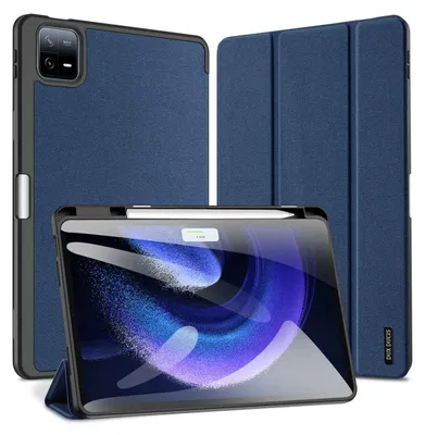 Productafbeelding van Dux Ducis Domo Bookcase voor de Xiaomi Pad 6 / 6 Pro - Donkerblauw