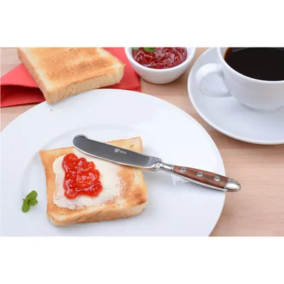 Produktbild von GRÄWE Buttermesser geschmiedet, Serie Nürnberg, BRAUN