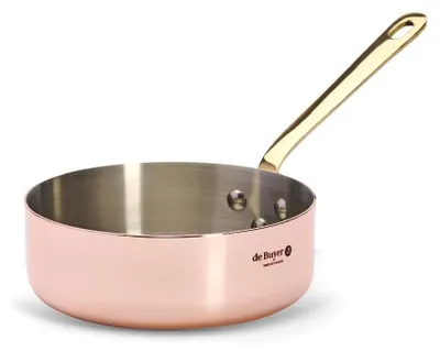 Produktbild von De Buyer SAUTEUSE/SCHMORPFANNE MESSINGGRIFF Ø16 INOCUIVRE