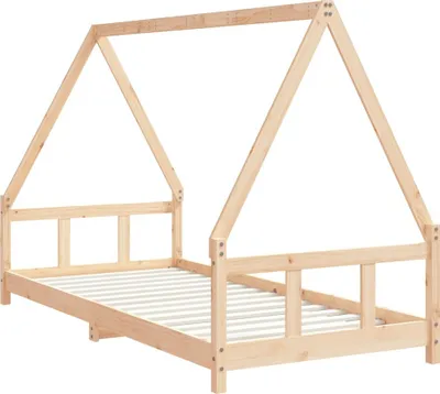 Image de vidaXL Lit d'enfant 90x200 cm pin massif