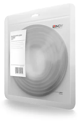 Produktbild von LINDY Patchkabel Cat6A S/FTP LSZH Cat7 Rohkabel grau  2.00m