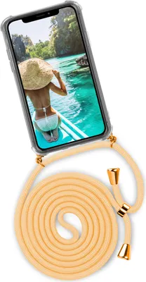 Produktbild von TWIST-Case + TWIST-Cord für iPhone Xs Max, Farbe:Sunburst (Gold)