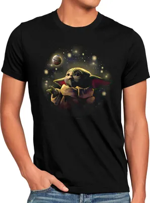 Produktbild von A.N.T. The Baby Herren T-Shirt yoda mando kopfgeldjäger