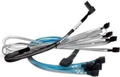 Produktbild von Broadcom - Internes SAS-Kabel - Slim SAS (SFF-8654) (M) zu Mini SAS HD (SFF-8643) - 1 m