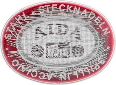 Produktbild von Stecknadeln ST 0,60 x 34 mm silberfarbig