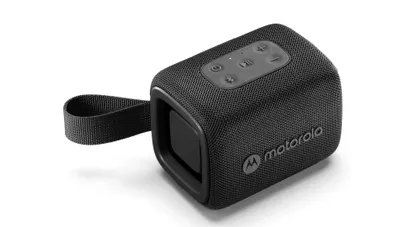 Produktbild von Motorola ROKR 300, 7 W, Kabellos, 10 m, Tragbarer Mono-Lautsprecher, Schwarz, Tasten