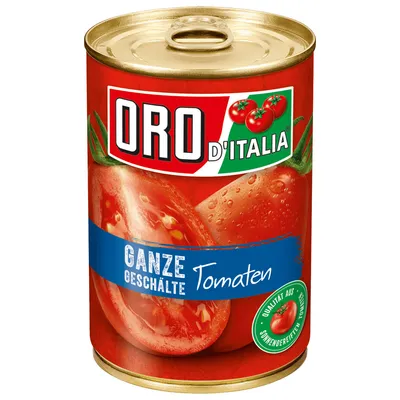 Obrázok produktu pre Hengstenberg Oro di Parma celé lúpané paradajky v plechovke 400g