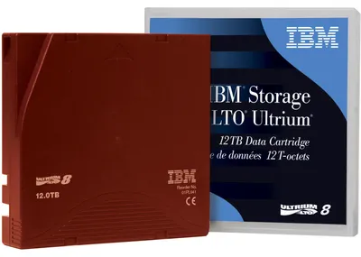 Image de IBM Ultrium 8 Bande de données vierge 12 TB LTO
