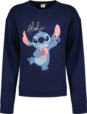 Produktbild von Cerda Group Stitch Sweatshirt Blau L Damen Blau L