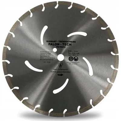 Produktbild von Falon-Tech Diamanttrennscheibe Beton Stein 350mm SEGMENT