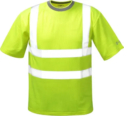 Imagen del producto de Camiseta de trabajo Safestyle Steven, talla S, color amarillo