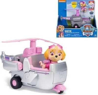 Obrázek produktu pro Paw Patrol Tlapková Patrola - transformační vozidlo s figurkou - Skye.