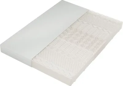 Produktbild von 160x200cm Kaltschaummatratze 7 Zonen Komfortschaummatratze, 20 cm Hoch, H3 H2 mit Griffe Bezug waschbar Klimafaser versteppt Mit Rundum-Reissverschluss