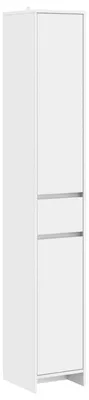 Image de Armoire de salle de bain Blanc 30 x 33 x 190 cm