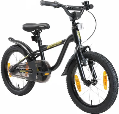 Produktbild von LÖWENRAD Kinder Fahrrad ab 4 Jahre | 16 Zoll Rad | Schwarz