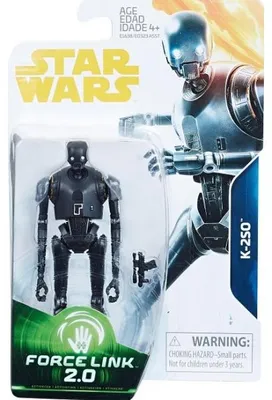 Image de Figurine star wars force link 2.0 : k-2so 10 cm - hasbro - e1638