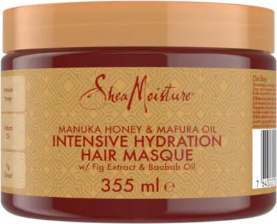Zdjęcie produktu dla Maska intensywnie nawilżająca Shea Moisture Manuka Honey & Mafura Oil 340ml