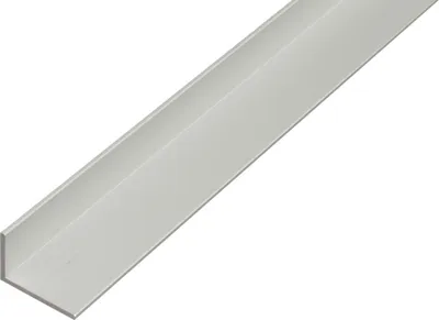 Zdjęcie produktu dla Alberts 473761 Profil kątowy, aluminiowy, anodowany na srebrno, 1000 x 40 x 20 mm