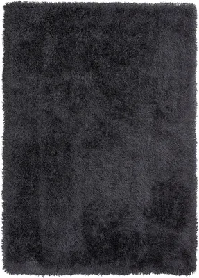 Obrázok produktu pre BELIANI Shaggy koberec s vysokým vlasom čierny polyesterový 160 x 230 cm obdĺžnikový jednofarebný