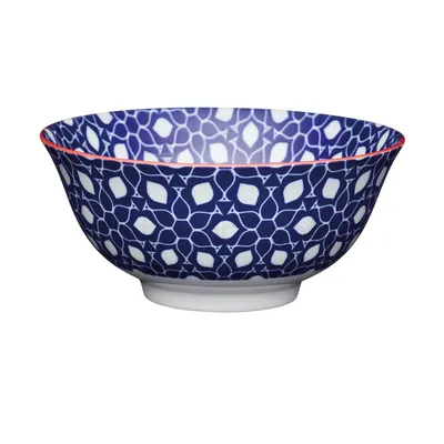 Produktbild von Kitchencraft Floral Geometric Print Keramikschale Mehrfarbig  Mehrfarbig One Size