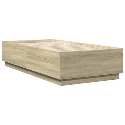 Produktbild von Bettgestell Sonoma-Eiche 90x190 cm Holzwerkstoff