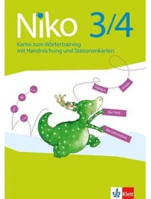 Immagine prodotto di Niko. Kartei zum Wörtertraining mit Handreichungen und Stationenkarten. 3./4. Schuljahr