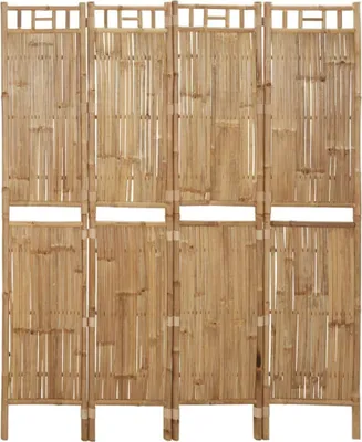 Produktbild von 4-tlg. Raumteiler Bambus 160x180 cm