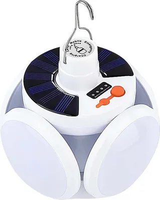 Immagine prodotto di Avizar, lampada solare pieghevole a LED 3W USB, bianca