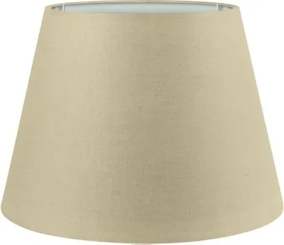Produktbild von Wogati® Premium Lampenschirm E14/E27 Baumwolle | Beige / Größe: L