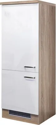 Obrázok produktu pre Skrinka na vstavanú chladničku Flex Well Valero šírka 60 cm biela vysoko lesklá