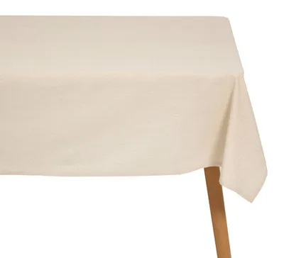 Produktbild von Tischdecke aus Lyeka-Baumwolle, naturfarben, 140 x 360 cm