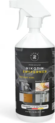 Produktbild von 1L Nikotinentferner Nikotinreiniger kraftvoll gegen Gilb, Nikotin & Geruch