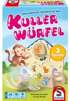 Produktbild von Schmidt Spiele Kullerwürfel, Gesellschaftsspiel