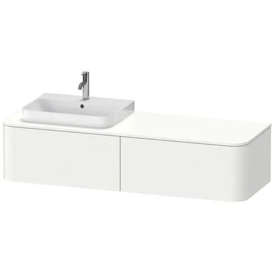 Produktbild von DURAVIT HP4944L3636 WTU HappyD2+ wandh.,354x1600x550mm