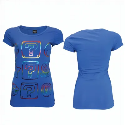 Produktbild von Super Mario - Blue Power Up - Printed Shirt