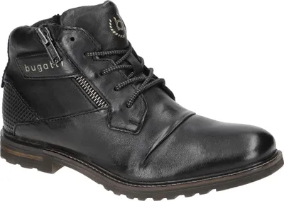 Produktbild von Bugatti VITTORE Herrenstiefelette - bequeme Stiefeletten schwarz Freizeit