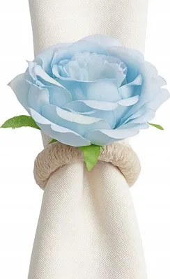 Produktbild von Serviettenringe mit Blumen