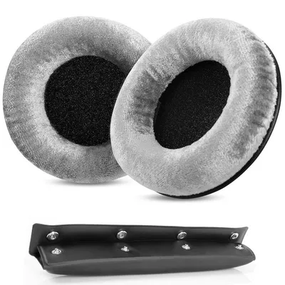 Produktbild von Ersatz-Kopfbügel Ohrpolster, Ohrpolster kompatibel mit Beyerdynamic DT770S/DT770M/DT770Pro/DT770 Pro HT/DT 790/DT797/DT880/DT880 Pro/DT880 Pro HT