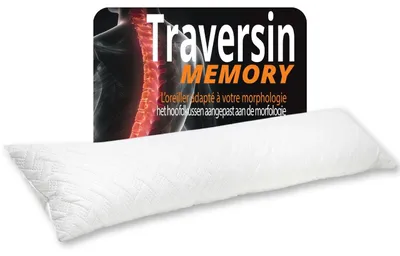 Imagen del producto de Almohada de espuma viscoelástica de 160 cm para mayor soporte