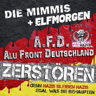 Zdjęcie produktu dla Die Mimmis & Elfmorgen: Zerstören/Denn Nazis bleiben Nazis - - (Vinyl / Single 7")
