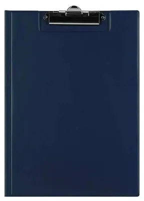 Zdjęcie produktu dla Teczka A4 Clipboard PVC granatowa - STARPAK