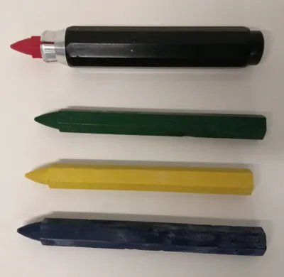 Produktbild von Kraft Werkzeuge Wachs-Signierkreide Set 5tlg. Kreidemahler